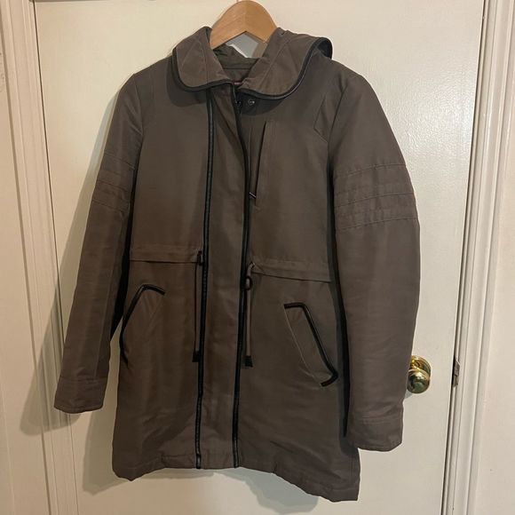 COMPTOIR Des Cotonniers insulated canvas trench - Picture 6 of 16